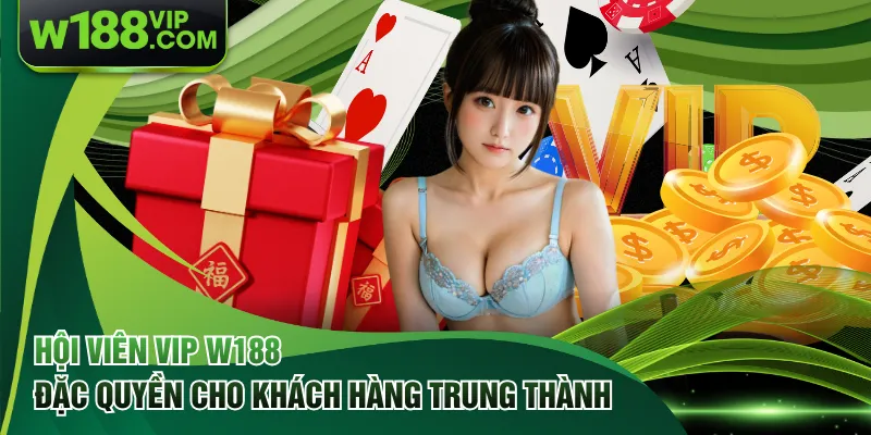 Hội Viên VIP W188 - Đặc Quyền Cho Khách Hàng Trung Thành