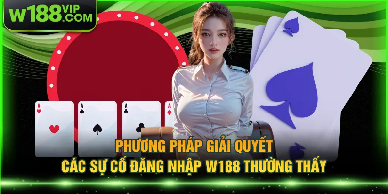 Phương pháp giải quyết các sự cố đăng nhập W188 thường thấy